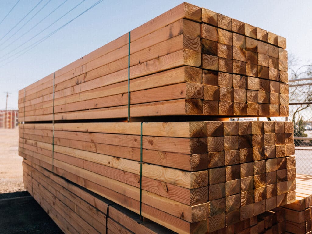 Timber stacks